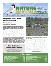 Nature Manitoba News: July/August 2014