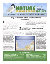Nature Manitoba News: Summer 2015