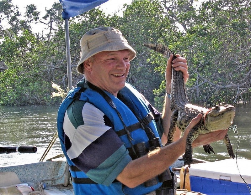 Staniforth Tribute Photo 3 Crocodile In Mexico 0